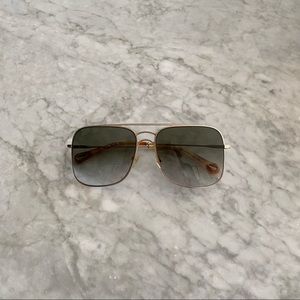 Chloe “Ricky” Aviator Sunglasses